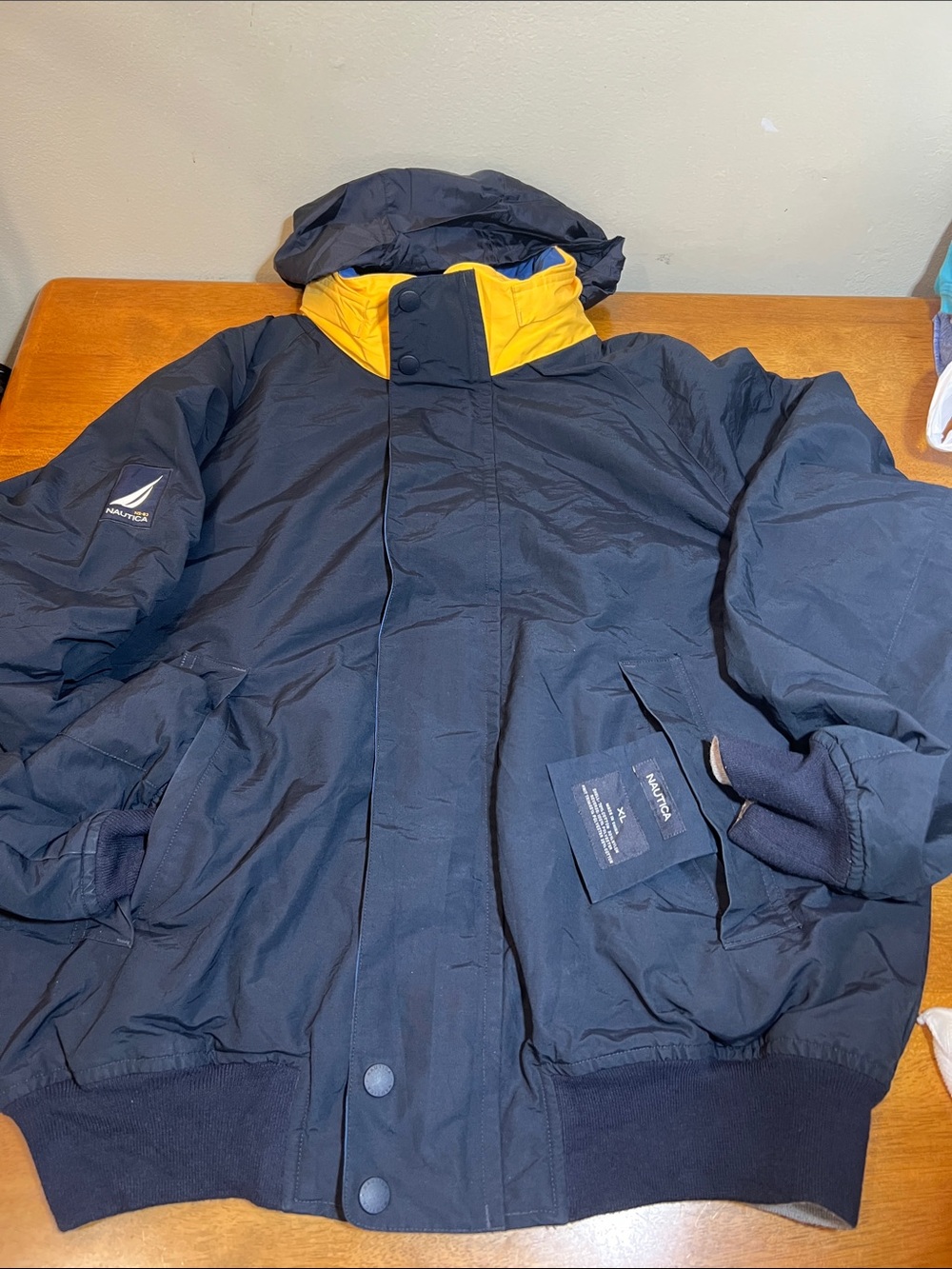 Nautica Men's Navy Reversible Jacket Size XL